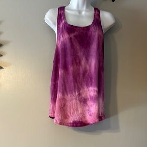 lululemon athletica Purple Tie-Dye Tank Top